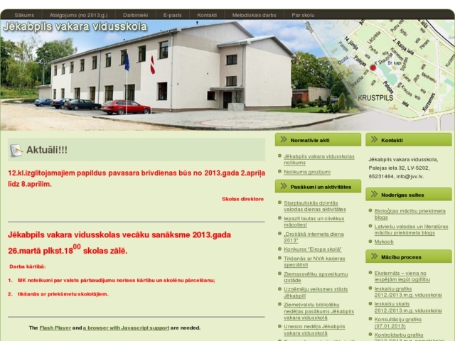 Jēkabpils vakara vidusskola, 